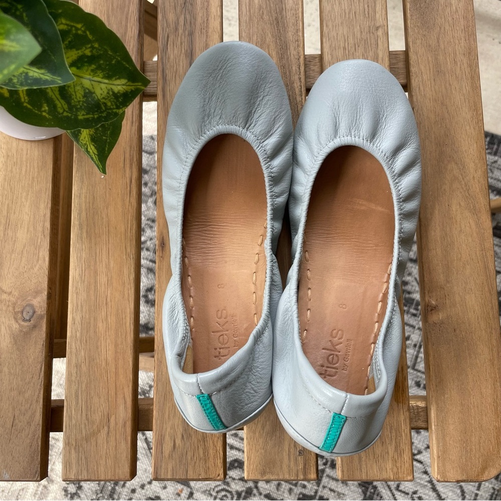 Grey Tieks Size 8